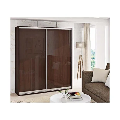 Sliding wardrobe 1.2 m "chipboard" painted high gloss two-door